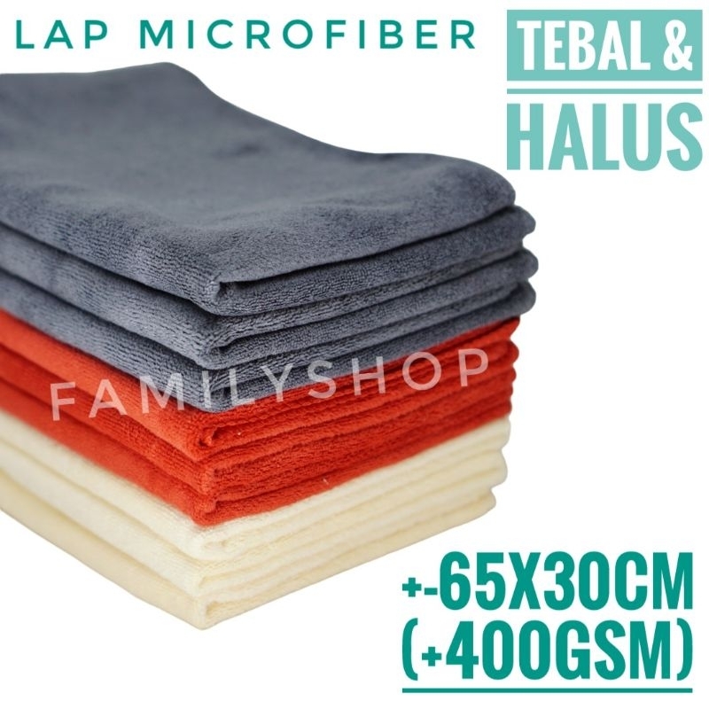 Jual Kain Lap Microfiber Mikrofiber Tebal Halus Gsm X Cm