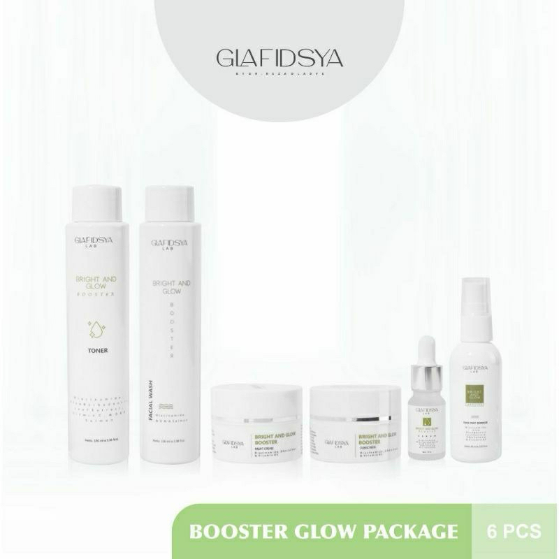 Jual Paket Komplit Skincare Glafidsya All Series Bpom Halal Booter