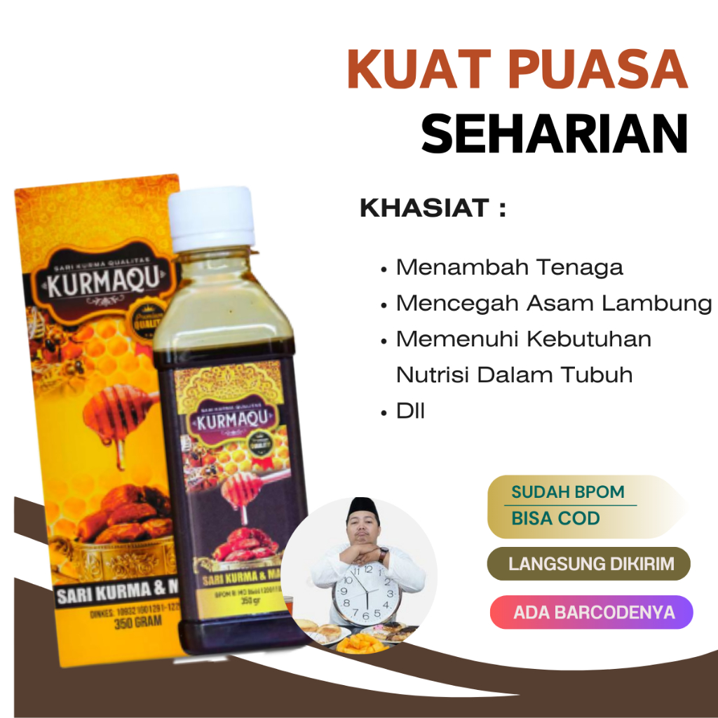 Jual KURMAQU Obat Puasa Agar Tidak Lemas Obat Agar Kuat Puasa