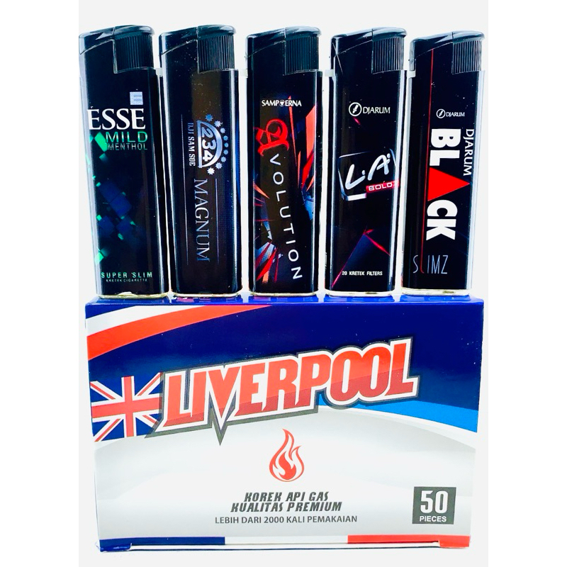 Jual Korek Bara G Tokyo Liverpool Black Series Isi Pcs Shopee