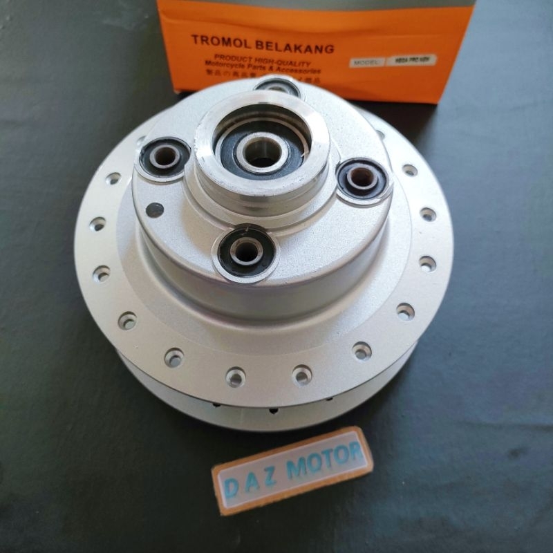 Jual TROMOL BELAKANG SILVER PLUS BEARING GL PRO MEGA PRO LAMA NEW RTC