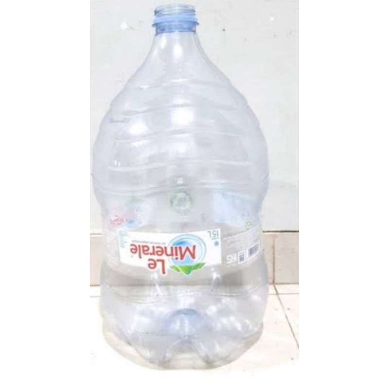 Jual Gallon Kosong 15 Liter Lemineral Galon Le Minerale Shopee