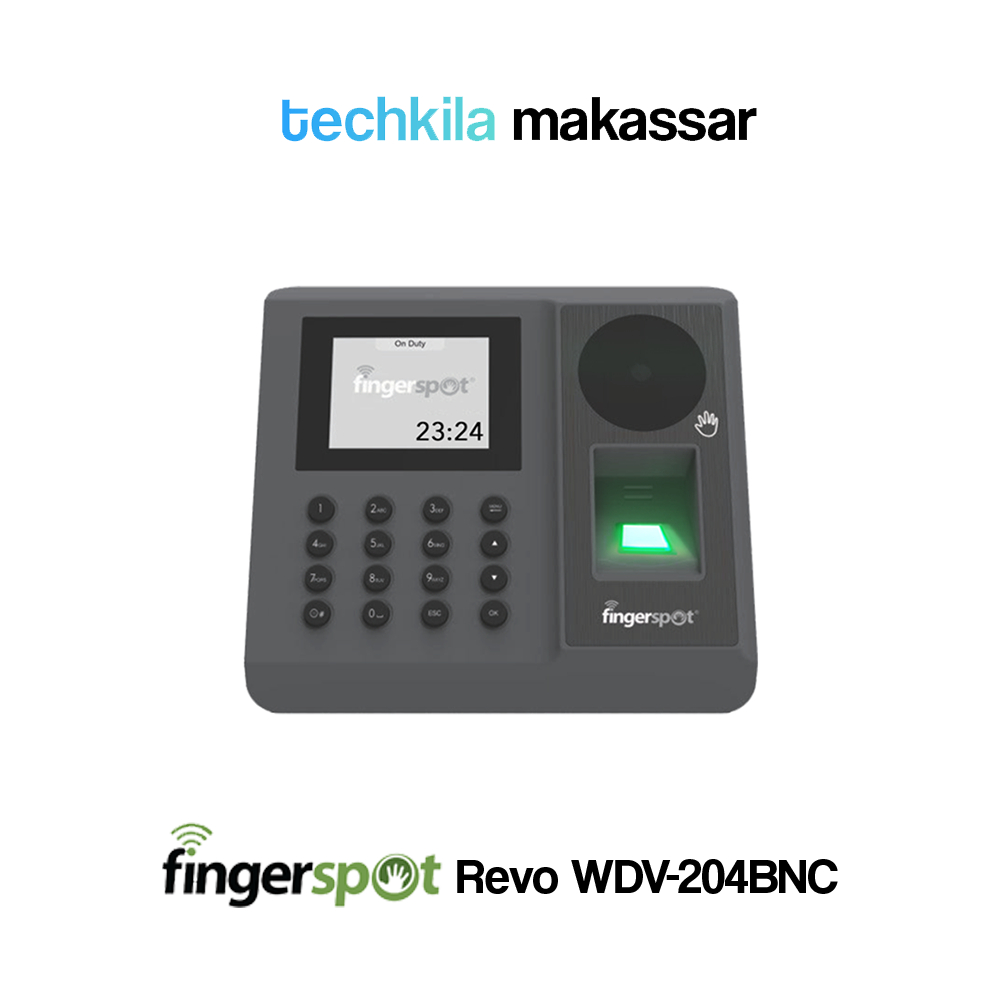 Jual Fingerspot Revo Wdv Bnc Mesin Absensi Wifi Touchless Telapak