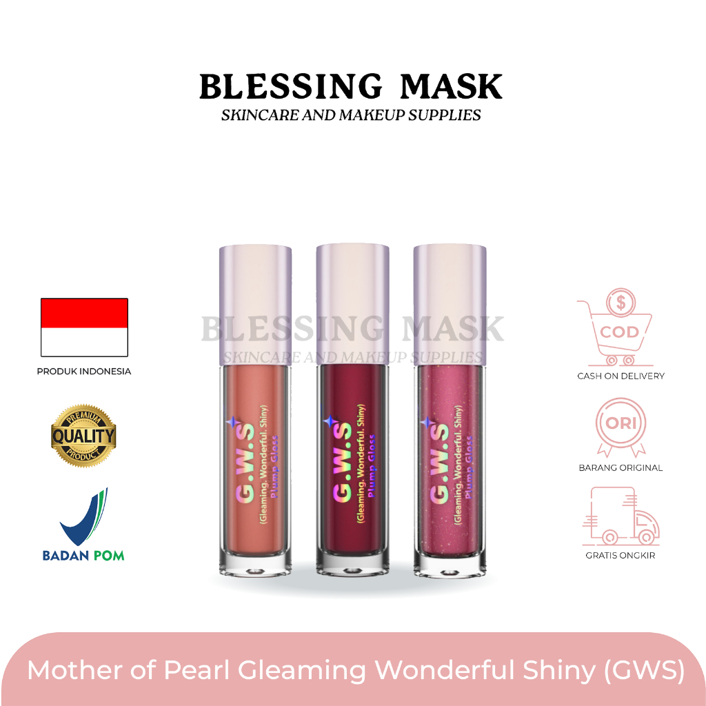 Jual Mother Of Pearl G W S Gleaming Wonderful Shiny Plump Gloss