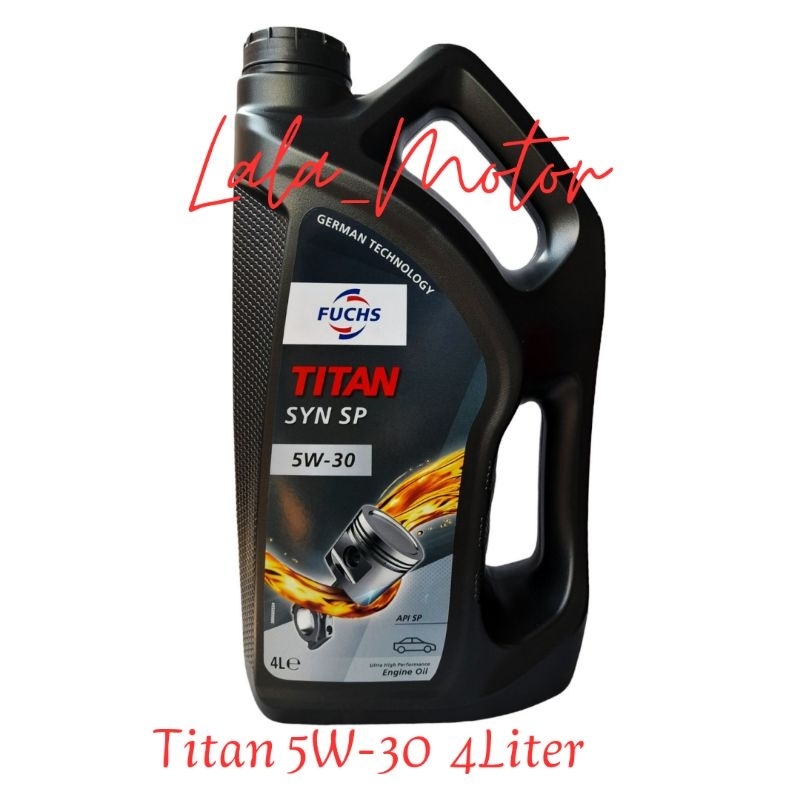 Jual Oli Mesin Mobil Fuchs TITAN 5W 30 4Liter Shopee Indonesia