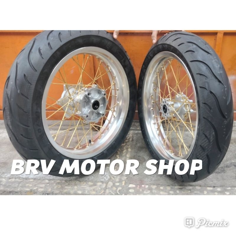 Jual Velg Supermoto Super Moto Yamaha Wr Tromol Ori Ban