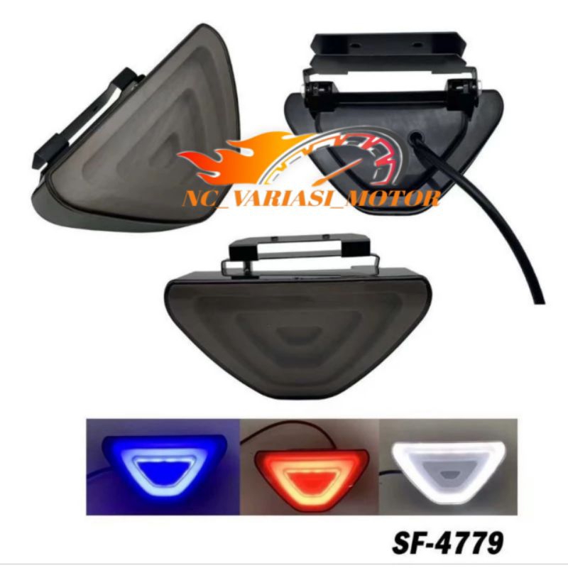 Jual Lampu Stop Rem F1 Segitiga Stoplamp Breket F1 Segitiga Led Running