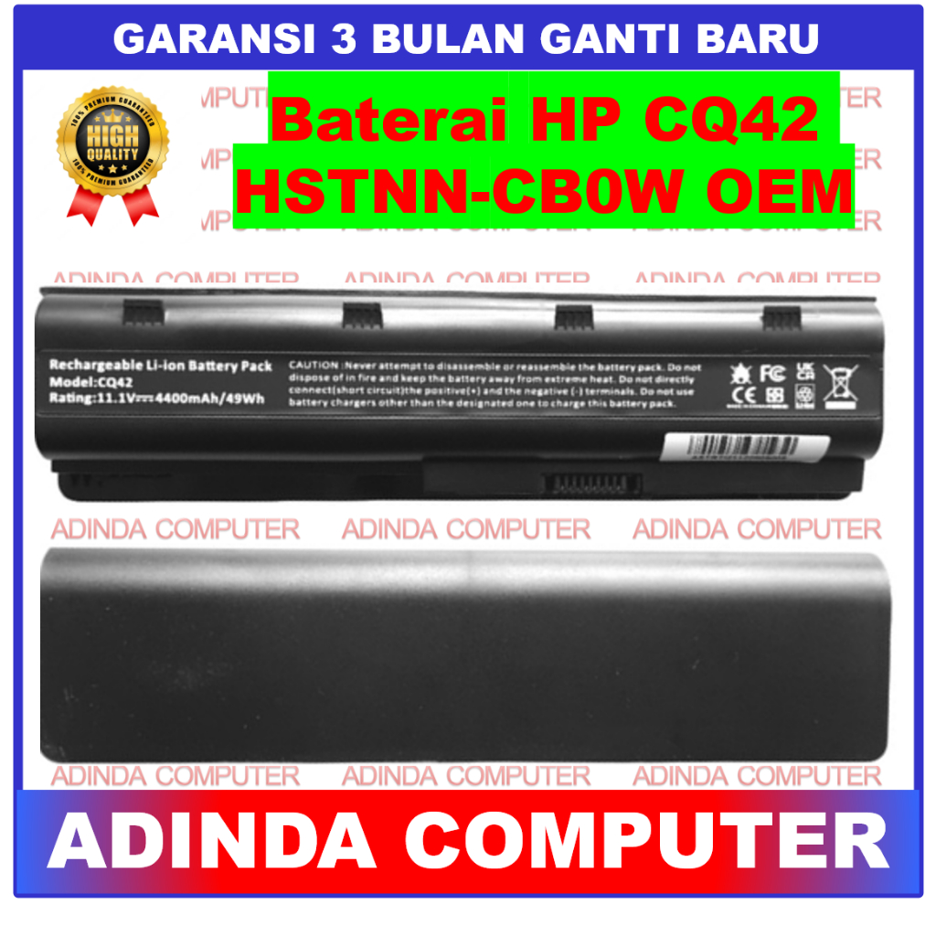 Jual Baterai Hp Compaq Cq G Hp Envy Dm T G G T G T