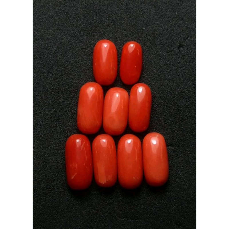 Jual Batu Cincin Red Coral Marjan Tunisia Mediterania Natural Shopee