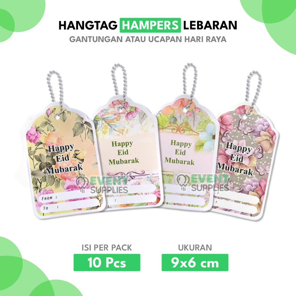 Jual Pcs Hangtang Idul Fitri Hang Tag Ramadhan Hangtag Kartu