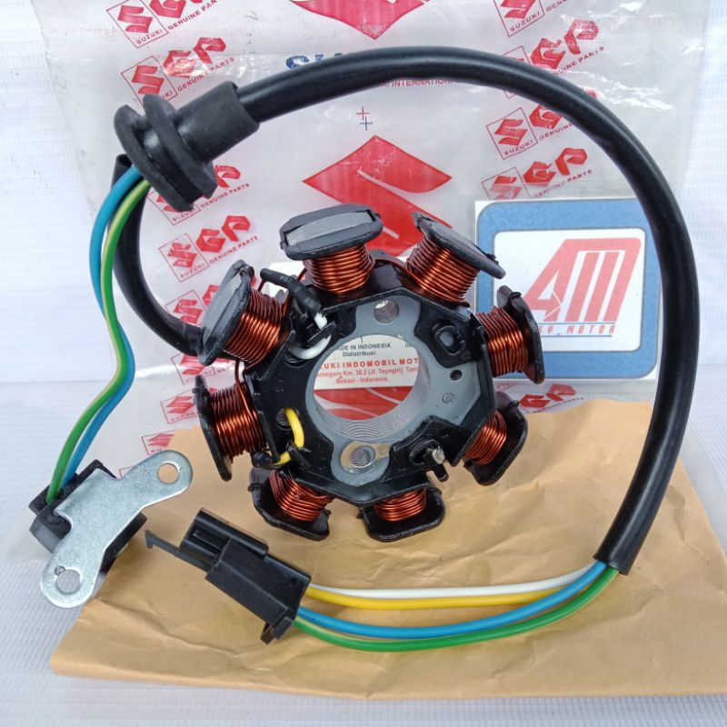 Jual Spool Spoll Stator Assy Spul Spull Pulser Smash 110 Old Lama