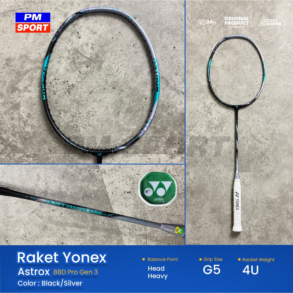 Jual RAKET BADMINTON BULUTANGKIS YONEX ASTROX 88D PRO 88 D NEW GEN