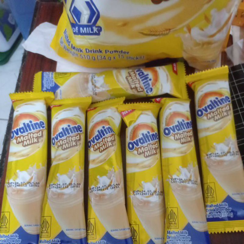 Jual Ovaltine Malted Milk Sachet Shopee Indonesia