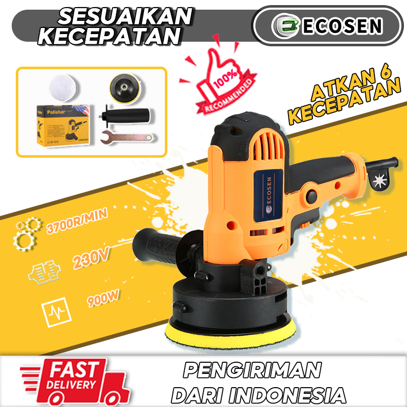 Jual ECOSEN 900W Mesin Poles Body Mobil Motor Car Mesin Poles Poilsher