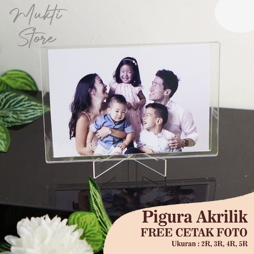 Jual Pigura Akrilik Photocard Frame Bingkai Akrilik Transparan Bingkai