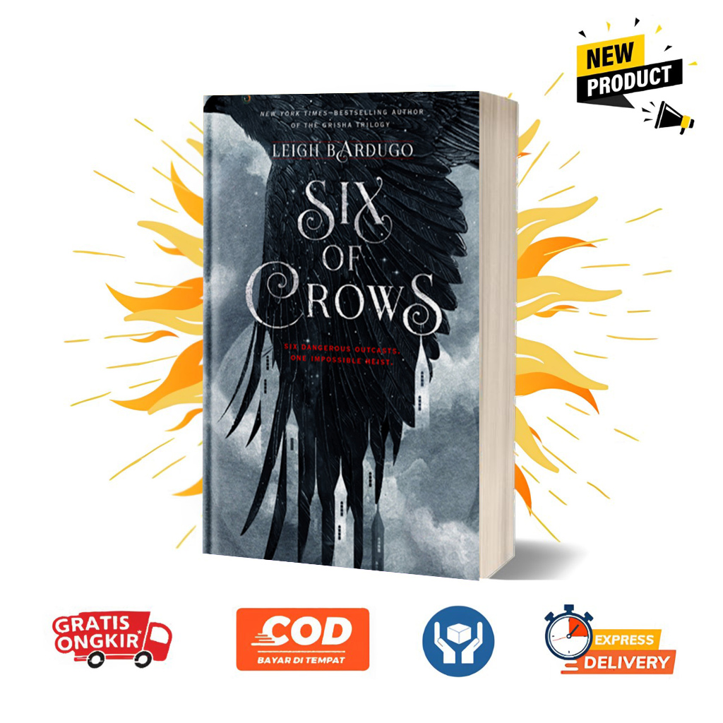 Jual Six Of Crows Six Of Crows 1 By Leigh Bardugo English Shopee