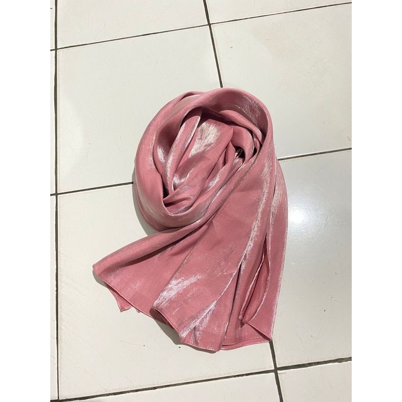 Jual PASMINA SHIMMER SILK PASMINA SHIMER ORGANZA PASMINA SHIMMER