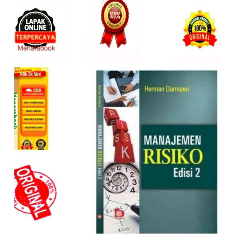 Jual Buku Manajemen Risiko Edisi Herman Darmawi Shopee Indonesia