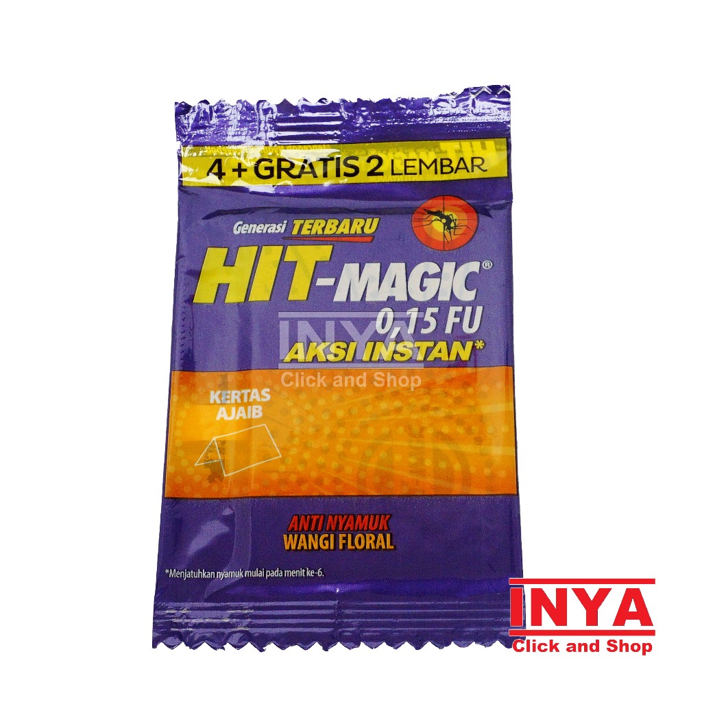 Jual HIT Magic 0 15 FU Kertas Ajaib Anti Nyamuk Obat Nyamuk Bakar