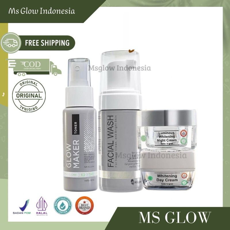 Jual Original Paket Luminous Paket Wajah Luminous Ms Glow