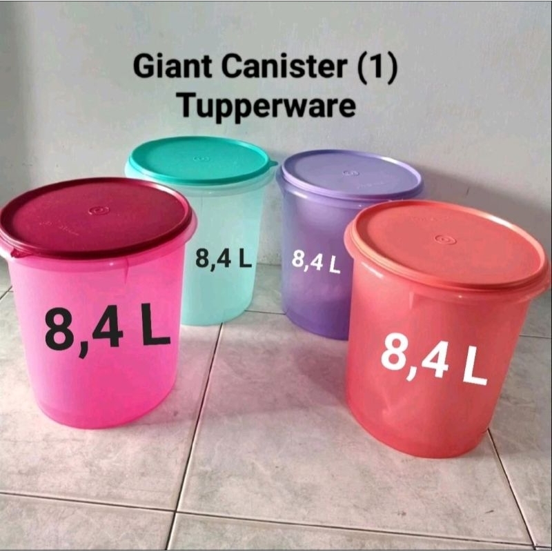 Jual Toples Kerupuk Giant Canister Tupperware Shopee Indonesia