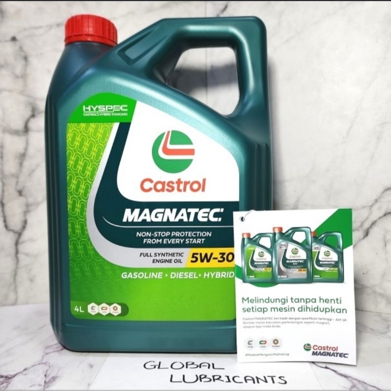 Jual Api Sp Castrol Magnatec Stop Start Hyspec W L Oli Mesin