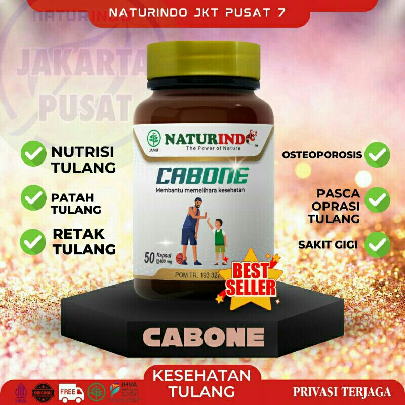 Jual Naturindo Obat Herbal Suplemen Nutrisi Kalsium Peninggi Badan