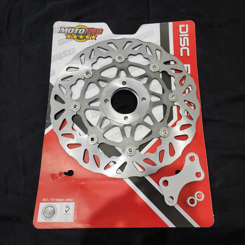 Jual Disc Piringan Cakram Depan Model Lebar 300mm Plus Breket PNP RX