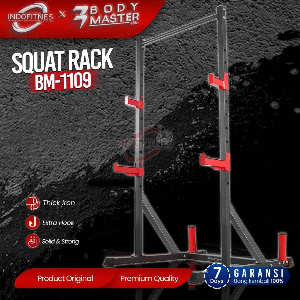 Jual Bodymaster Squat Rack Bm Power Pull Up Bar Tower Bench Press