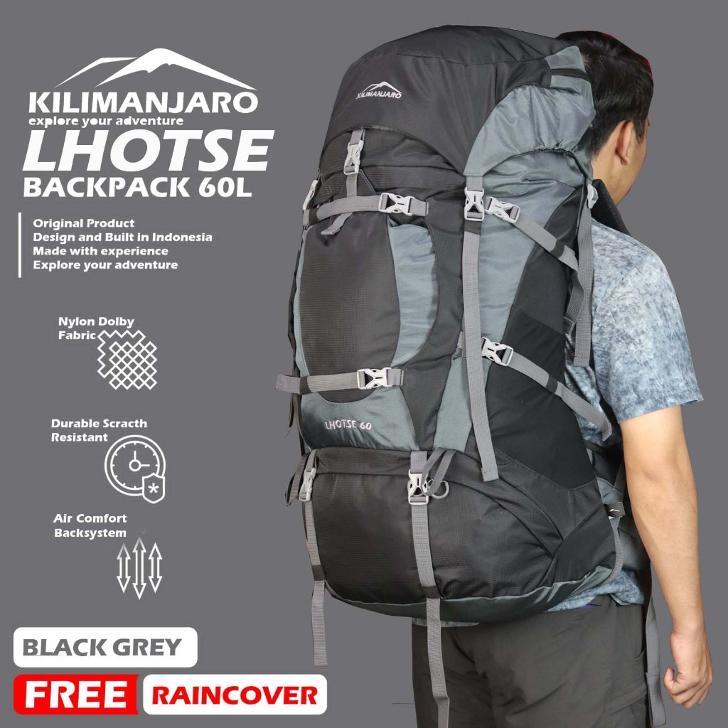 Jual Tas Gunung Kilimanjaro Lhotse 60 5 L Tas Ransel Kilimanjaro