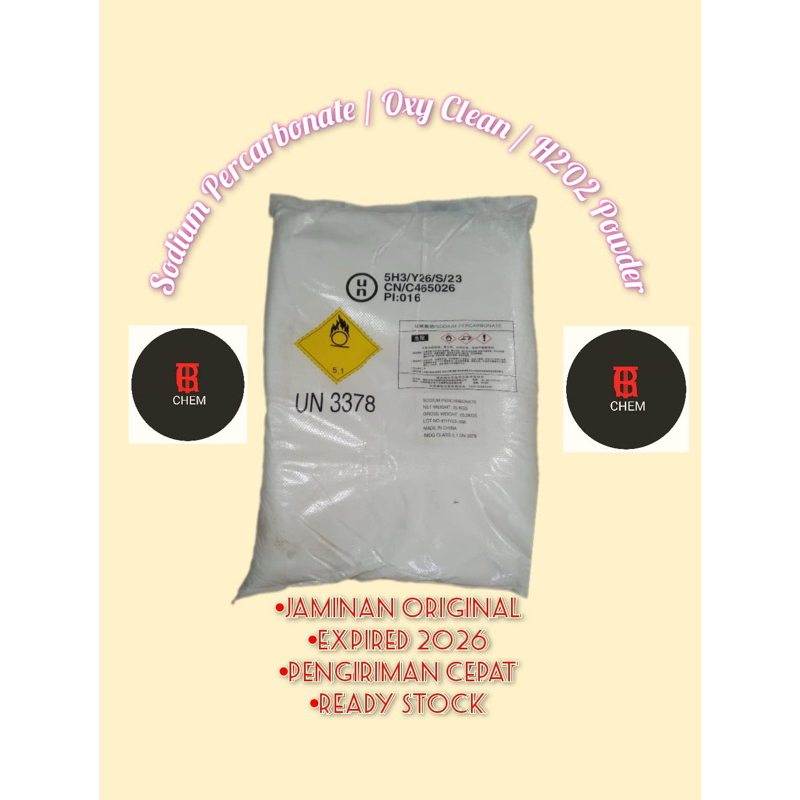 Jual SODIUM PERCARBONATE OXY POWDER PERCARBONATE 25KG Shopee