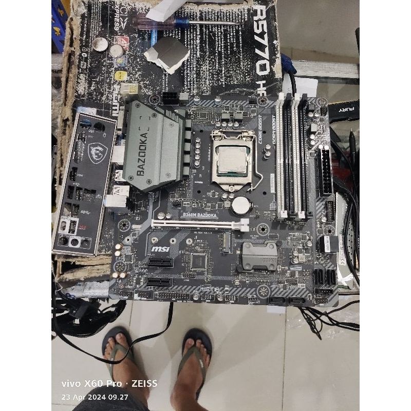 Jual Mainboard Msi B M Ddr Procsesor Core I F Gen Shopee