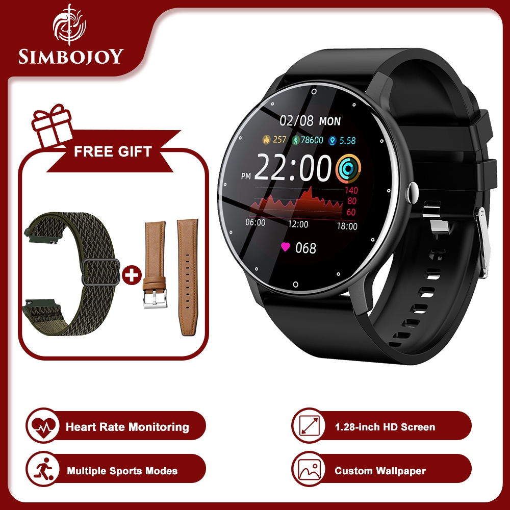 Jual Simbojoy SmartWatch ZL02D Layar Terang 1 28 Anti Air IP67