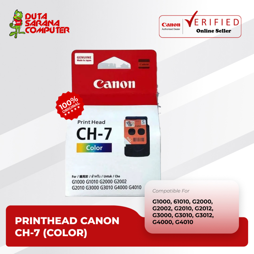 Jual PrintHead Cartridge Canon Color CH 7 CH 7 CH7 Pengganti CA92 100