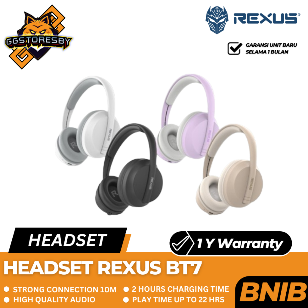 Jual Rexus Bt Bluetooth Headset Shopee Indonesia