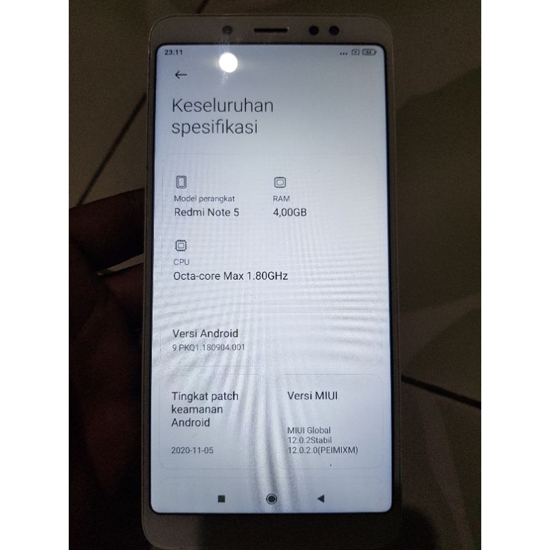 Jual Mesin Redmi Note 5 Whyred 4 64 Minus Baca Deskripsi Shopee