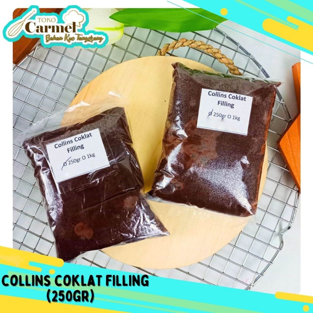 Jual Selai Coklat Filling Collins Ekonomis 250gr Shopee Indonesia