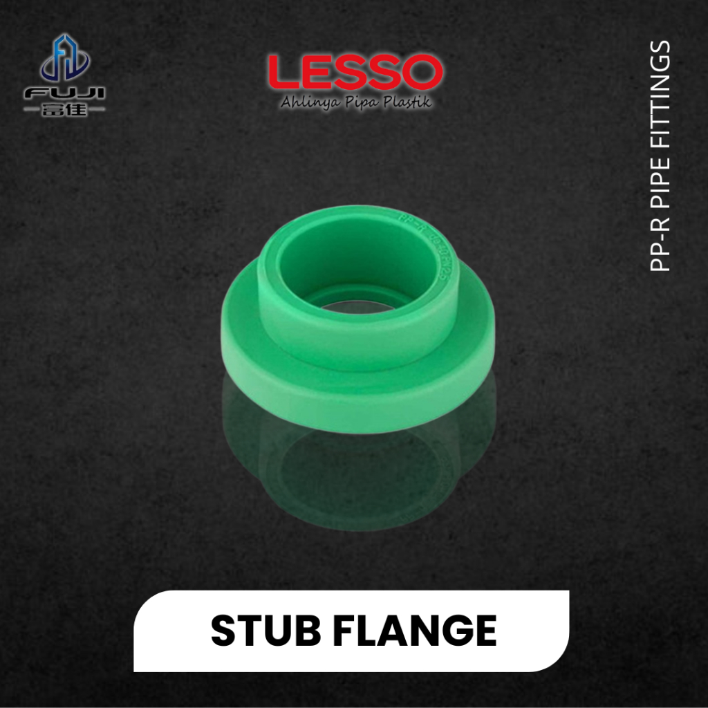 Jual Pipa Air PPR Lesso Stub Flange Stub End 1 3 Inch Shopee