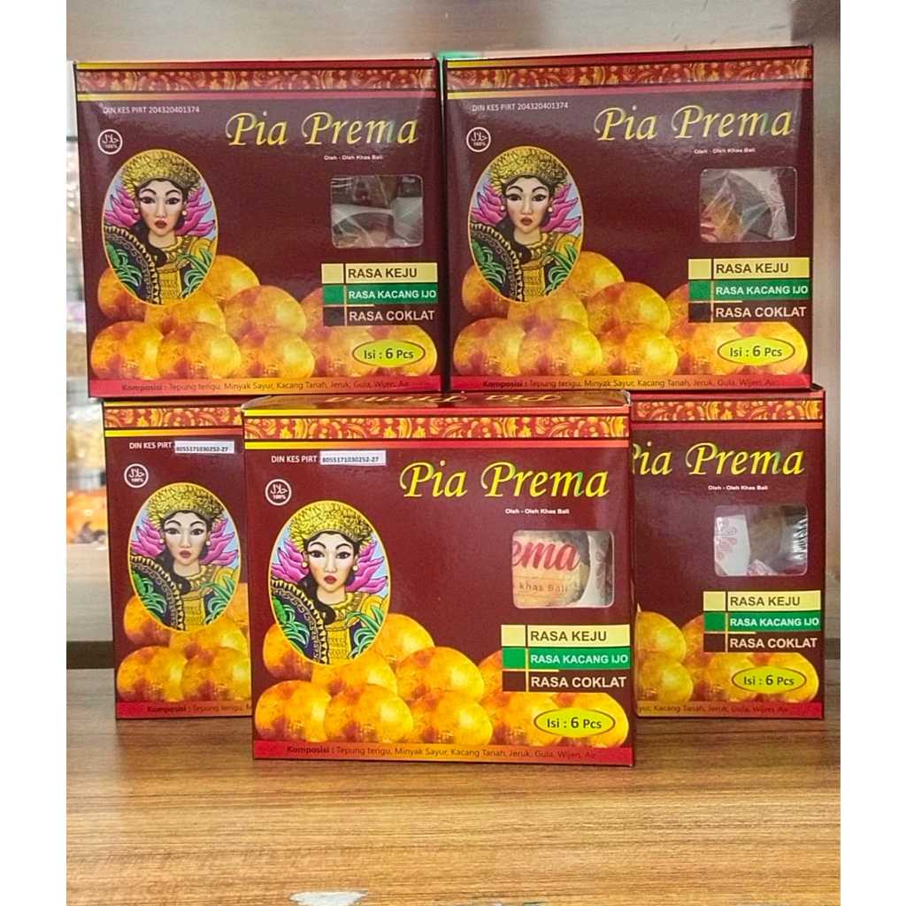 Jual Pia Prema Khas Bali Isi 6 Pcs 2Varian Rasa Shopee Indonesia