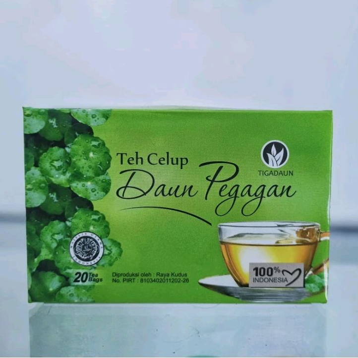 Jual Teh Celup Daun Pegagan Tiga Daun Ud Raya Kudus Isi Shopee