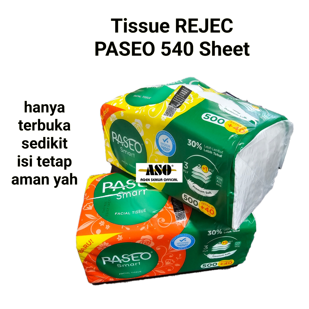 Jual Tisu Paseo Smart Helai Paseo Facial Tissue Promo