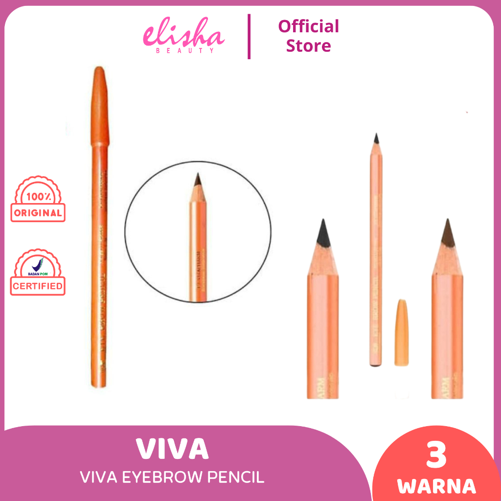 Jual Elisha Beauty Viva Eye Brow Pencil Pensil Alis Viva Original