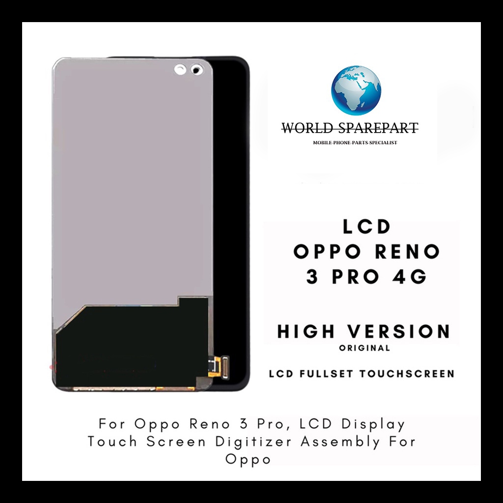 Jual LCD Oppo Reno 3 Pro 4G Original 100 Fullset Touchscreen Garansi