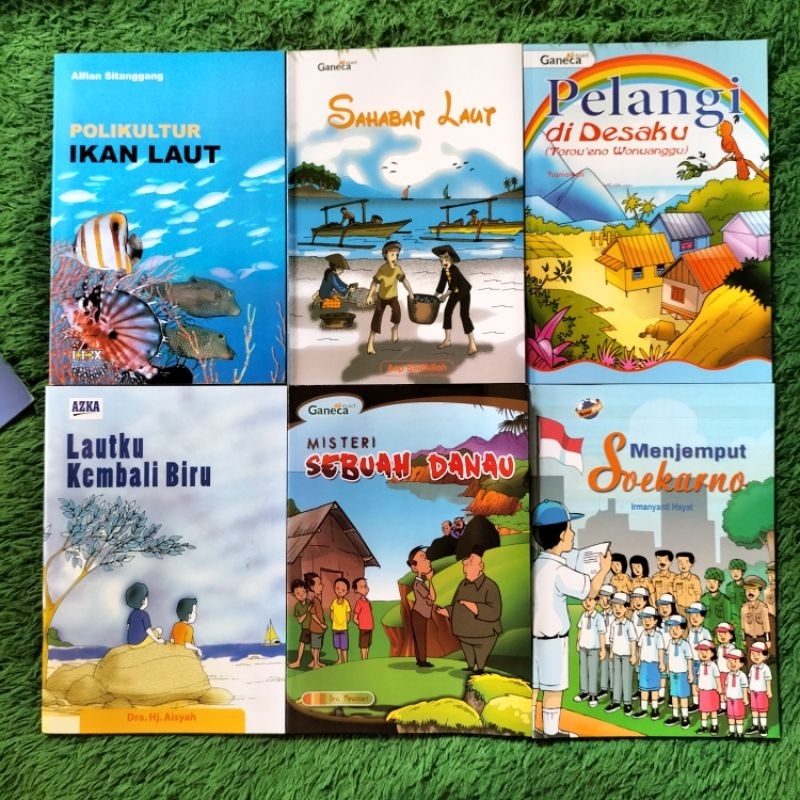 Jual Original Buku Kumpulan Cerita Dan Dongeng Pelangi Di Desaku