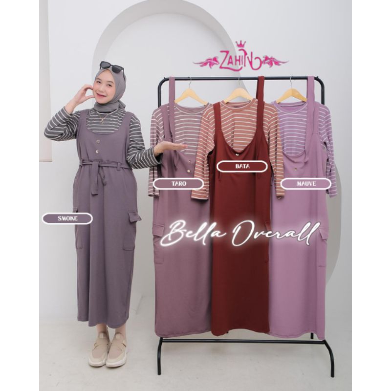 Jual BELLA OVEROLL ORY ZAHIN SONIA OVERALL ORY BY ZAHIN COLLECTION MIDI