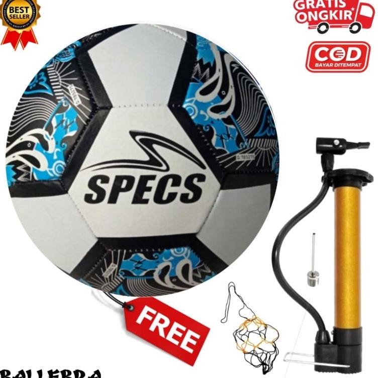 Jual Free Packing Bola Sepak Size Murah Bonus Pompa Pentil Dan Jaring