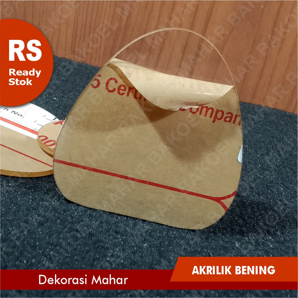 Jual Akrilik Potong Polos Bentuk Tetes Air Dekorasi Mahar Shopee