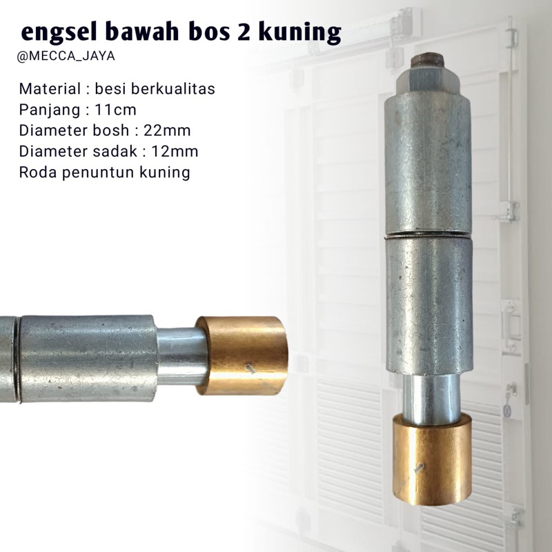 Jual ENGSEL RODA BAWAH HANDERSON ENGSEL PINTU PAGAR GARASI HANDERSON