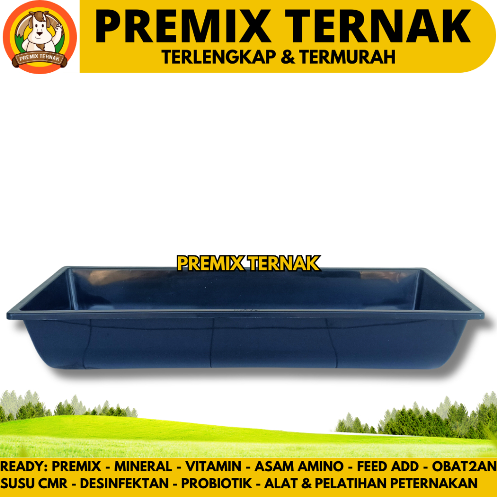 Jual Tempat Pakan Kambing Plastik Pcs Tempat Makan Kambing Wadah