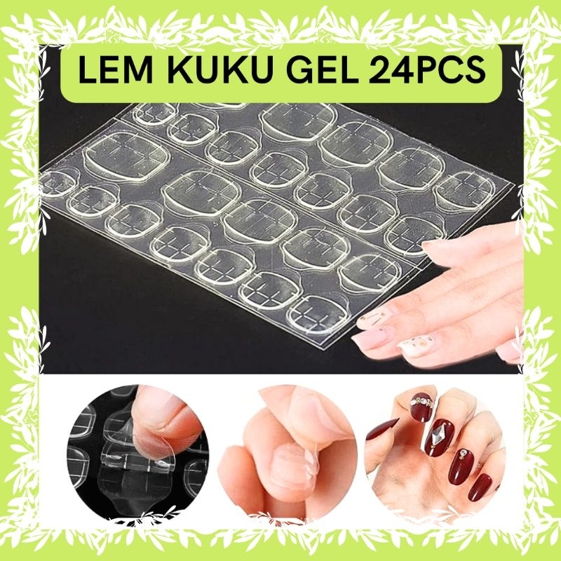 Jual LEM KUKU PALSU GEL 24PCS Shopee Indonesia